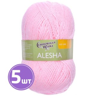 Пряжа Семеновская Alesha (54025), розовый 5 шт. по 50 г Пряжа Семеновская Alesha (54025), розовый 5 шт. по 50 г