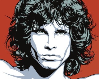 Картина по номерам «Джим Моррисон» Картина по номерам «Джим Моррисон»