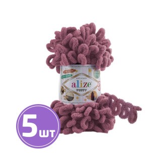 Пряжа ALIZE Puffy (28), роза, 5 шт. по 100 г Пряжа ALIZE Puffy (28), роза, 5 шт. по 100 г