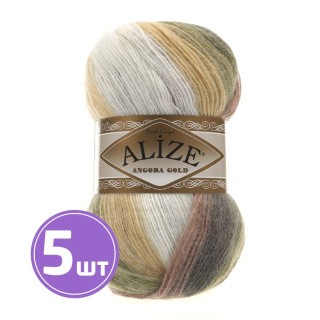 Пряжа ALIZE Angora Gold Batik (1893), мультиколор, 5 шт. по 100 г Пряжа ALIZE Angora Gold Batik (1893), мультиколор, 5 шт. по 100 г