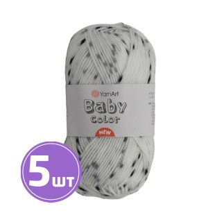 Пряжа YarnArt Baby color new (Беби колор нью) (205), принт, 5 шт. по 50 г