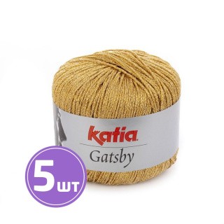 Пряжа Katia Gatsby (20), золотой, 5 шт. по 50 г