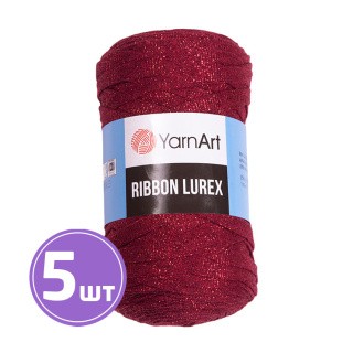 Пряжа YarnArt Ribbon Lurex (Риббон Люрекс) (739), георгин, 5 шт. по 250 г