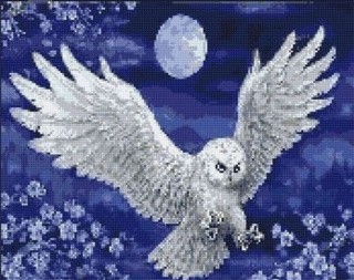 Алмазная вышивка «Полярная сова» Алмазная вышивка «Полярная сова»