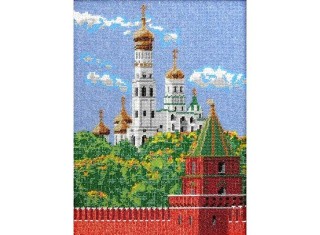 Набор вышивки бисером «Московский Кремль»