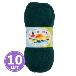 Пряжа Alpina VIVEN (31), темно-зеленый, 10 шт. по 50 г