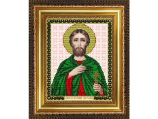 Рисунок на ткани «Святой мученик Анатолий»