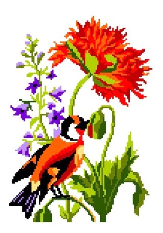 Набор для вышивания «Птичка»