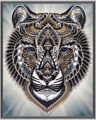 Рисунок на ткани «Тигр»