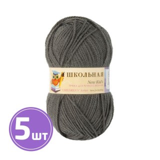 Пряжа Пехорка Школьная (393), светлый моренго, 5 шт. по 50 г Пряжа Пехорка Школьная (393), светлый моренго, 5 шт. по 50 г