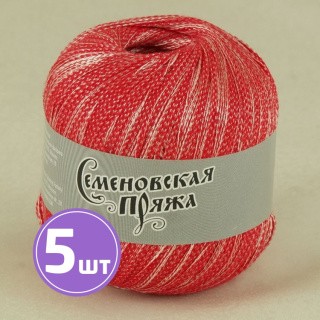 Пряжа Семеновская пряжа Test 86 (36183), гвоздика+В_х1, 5 шт. по 100 г Пряжа Семеновская пряжа Test 86 (36183), гвоздика+В_х1, 5 шт. по 100 г