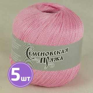 Пряжа Семеновская Test 86 (30020), розовый, 5 шт. по 100 г Пряжа Семеновская Test 86 (30020), розовый, 5 шт. по 100 г