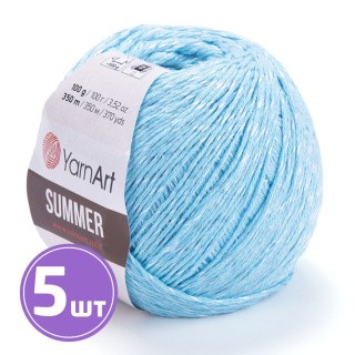 Пряжа YarnArt Summer (33), аква, 5 шт. по 100 г Пряжа YarnArt Summer (33), аква, 5 шт. по 100 г