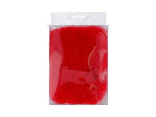 Сизалевое волокно, цвет: красный 20 г, Blumentag