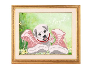 Рисунок на ткани «Лайка» Рисунок на ткани «Лайка»