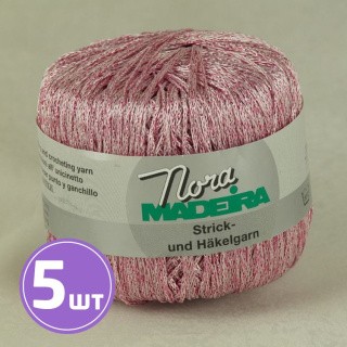 Пряжа MADEIRA NORA (313), розовый, 5 шт. по 25 г