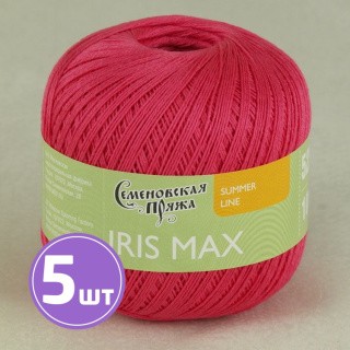 Пряжа Семеновская IRIS max (141), азалия 5 шт. по 100 г Пряжа Семеновская IRIS max (141), азалия 5 шт. по 100 г