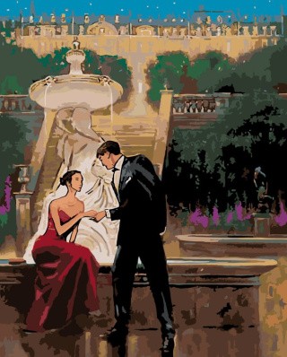 Картина по номерам «Романтика в сумерках» Картина по номерам «Романтика в сумерках»