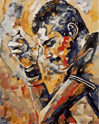 Картина по номерам «Фредди Меркьюри» Картина по номерам «Фредди Меркьюри»