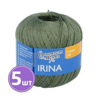 Пряжа Семеновская Irina (235), олива 5 шт. по 100 г Пряжа Семеновская Irina (235), олива 5 шт. по 100 г