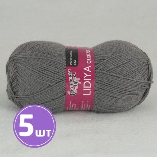 Пряжа Семеновская Lidiya quatro (4012), имбирь 5 шт. по 100 г Пряжа Семеновская Lidiya quatro (4012), имбирь 5 шт. по 100 г