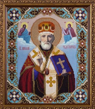 Набор для вышивания «Икона Святителя Николая Чудотворца Мирликийского»