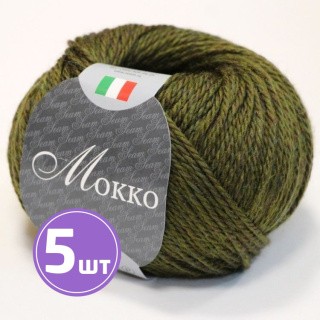 Пряжа SEAM MOKKO (05), мох меланж, 5 шт. по 50 г Пряжа SEAM MOKKO (05), мох меланж, 5 шт. по 50 г