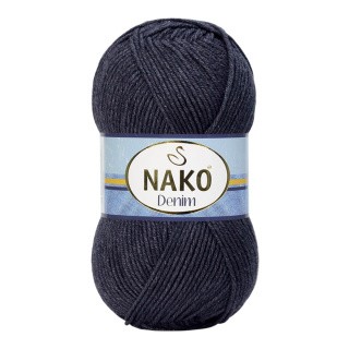 Пряжа NAKO Denim (Нако Деним), (217), темный маренго, 5 шт. по 100 г Пряжа NAKO Denim (Нако Деним), (217), темный маренго, 5 шт. по 100 г