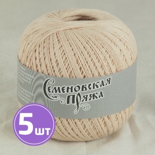 Пряжа Семеновская HIT max (30028), песочный 5 шт. по 100 г Пряжа Семеновская HIT max (30028), песочный 5 шт. по 100 г
