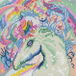 Алмазная вышивка «Сказочный единорог» Алмазная вышивка «Сказочный единорог»