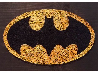 Набор для творчества STRING ART «Бэтмен»
