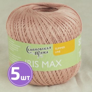 Пряжа Семеновская IRIS max (913), светлый какао 5 шт. по 100 г Пряжа Семеновская IRIS max (913), светлый какао 5 шт. по 100 г