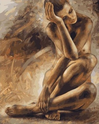 Картина по номерам «Девушка» Картина по номерам «Девушка»