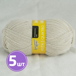 Пряжа Семеновская Vesta S silver quatro (70233), речной жемчуг 5 шт. по 100 г Пряжа Семеновская Vesta S silver quatro (70233), речной жемчуг 5 шт. по 100 г