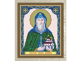 Рисунок на ткани «Святой Князь Даниил» Рисунок на ткани «Святой Князь Даниил»