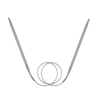 Спицы круговые 60 см, металл, d 5 мм, Gamma Спицы круговые 60 см, металл, d 5 мм, Gamma