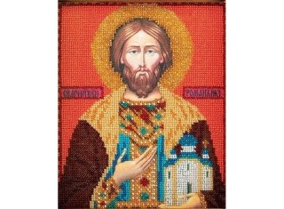 Набор вышивки бисером «Святой Роман»