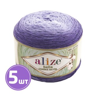 Пряжа ALIZE Bella Ombre Batik (7406), колокольчик, 5 шт. по 250 г Пряжа ALIZE Bella Ombre Batik (7406), колокольчик, 5 шт. по 250 г