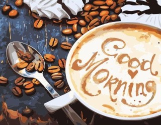 Картина по номерам «Доброе утро» Картина по номерам «Доброе утро»