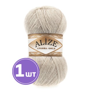 Пряжа ALIZE Angora Gold (152), светло-бежевый меланж, 1 шт. 100 г Пряжа ALIZE Angora Gold (152), светло-бежевый меланж, 1 шт. 100 г