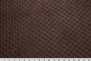 Плюш CUDDLE DIMPLE, 48x48 см, 455 г/м2, 100% полиэстер, цвет: MAHOGANY, Peppy