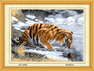 Набор для вышивания «Тигр на воле»