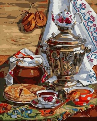 Картина по номерам «Деревенский натюрморт» Картина по номерам «Деревенский натюрморт»