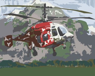 Картина по номерам «Harbin Z-9» Картина по номерам «Harbin Z-9»