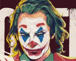 Картина по номерам «Джокер» Картина по номерам «Джокер»