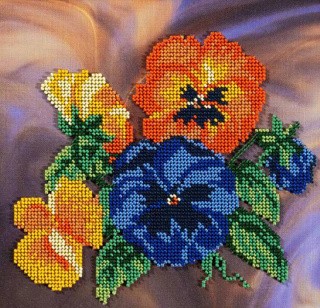 Набор вышивки бисером «Виолы» Набор вышивки бисером «Виолы»