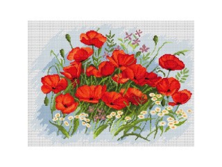 Набор для вышивания «Маки» Набор для вышивания «Маки»