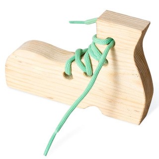 Шнуровка деревянная «Ботинок»