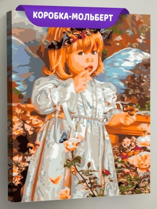 Картина по номерам «Ребёнок-aнгeл» Картина по номерам «Ребёнок-aнгeл»