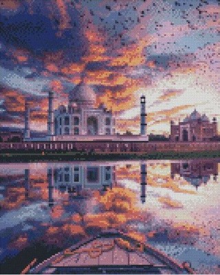 Алмазная вышивка «Мечеть на закате»